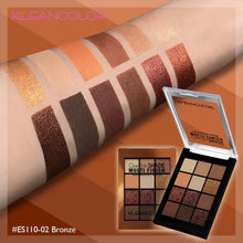 Load image into Gallery viewer, Kleancolor- Give em Shade Palette (Bronze)