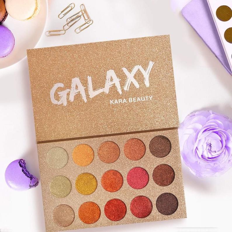 Kara- Galaxy Glitter Eyeshadow Palette