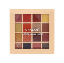 Load image into Gallery viewer, Okalan- Eyeshadow Palette 16 Color A
